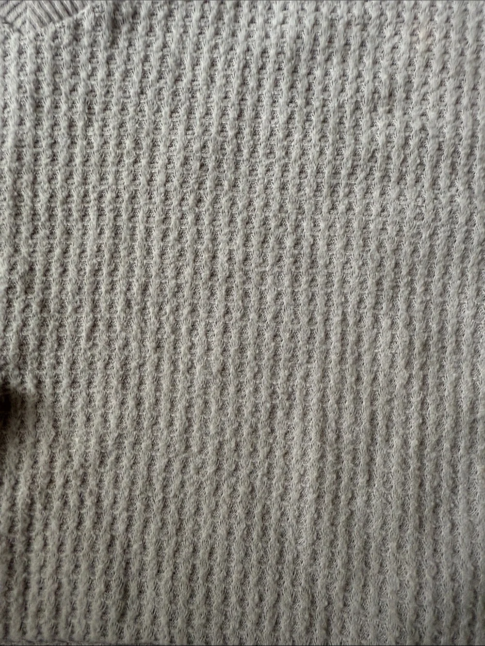 Light Gray V-Neck Women's Sweater